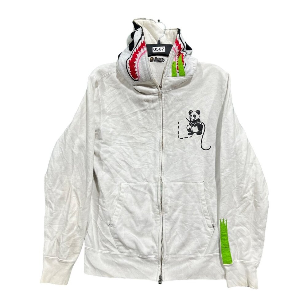 A bathing ape panda sweatshirt size large